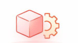 Custom production businesses industry icon